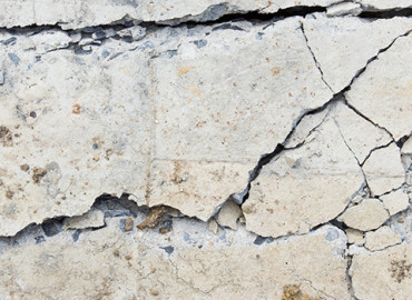cracked